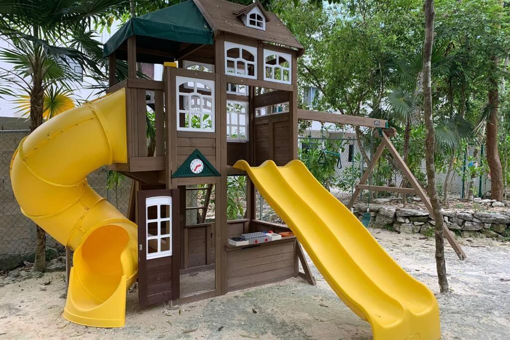 Willa La Casa Del Arbol -4Bed 3 Bath Puerto Morelos Zewnętrze zdjęcie
