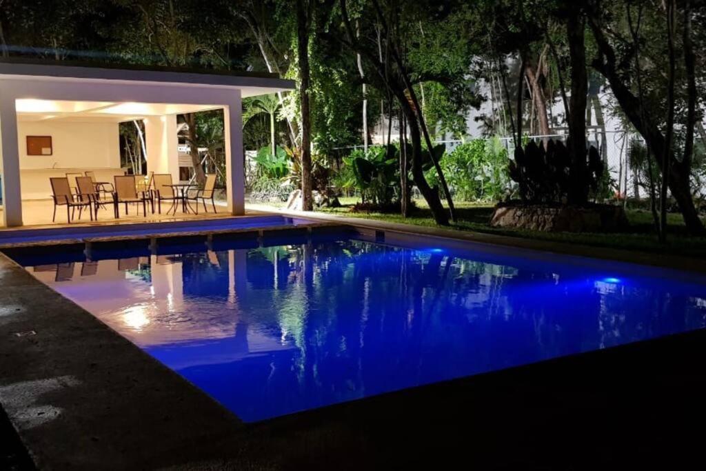 Willa La Casa Del Arbol -4Bed 3 Bath Puerto Morelos Zewnętrze zdjęcie